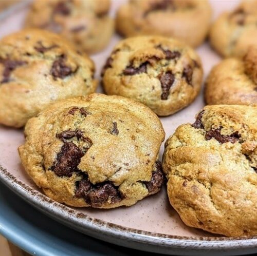Des cookies aux pépites de chocolat IG Bas