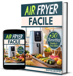 Couverture du livre de recettes Airfryer gratuit à télécharger