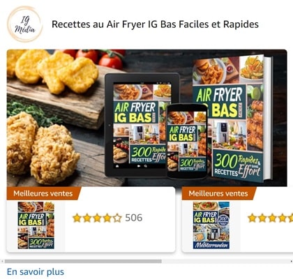 Découvrez tous nos livres de recettes Air Fryer Best-sellers